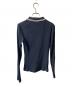 FRED PERRY (フレッドペリー) ツイン ティップド リブ ポロシャツ ネイビー サイズ:36：8000円