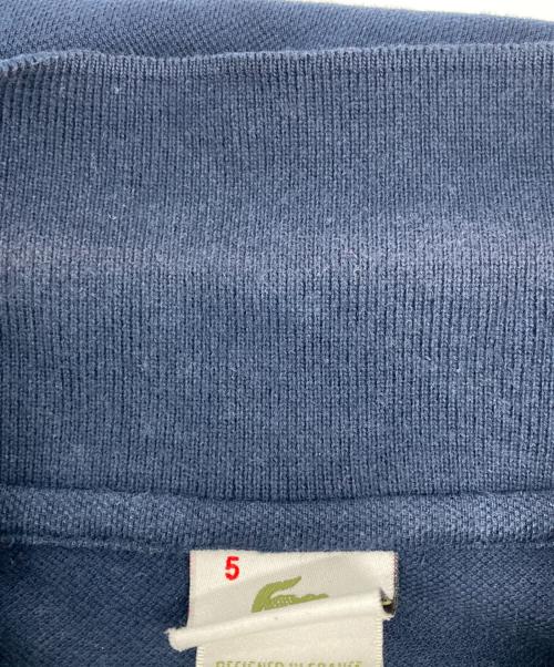 LACOSTE（ラコステ）LACOSTE (ラコステ) ロングスリーブポロシャツ ネイビー サイズ:5の古着・服飾アイテム