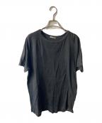 BOTTEGA VENETAボッテガベネタ）の古着「ラグランTシャツ」｜ブラック