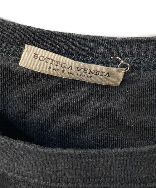BOTTEGA VENETA（ボッテガベネタ）BOTTEGA VENETA (ボッテガベネタ) ラグランTシャツ ブラック サイズ:52の古着・服飾アイテム