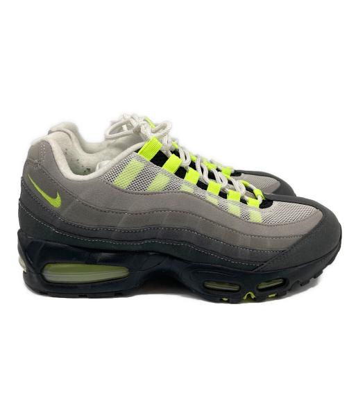 NIKE（ナイキ）NIKE (ナイキ) ローカットスニーカー グレー×イエロー サイズ:27.5の古着・服飾アイテム
