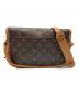 LOUIS VUITTON (ルイ ヴィトン) ジベシエールPM ショルダーバッグ ブラウン：80000円