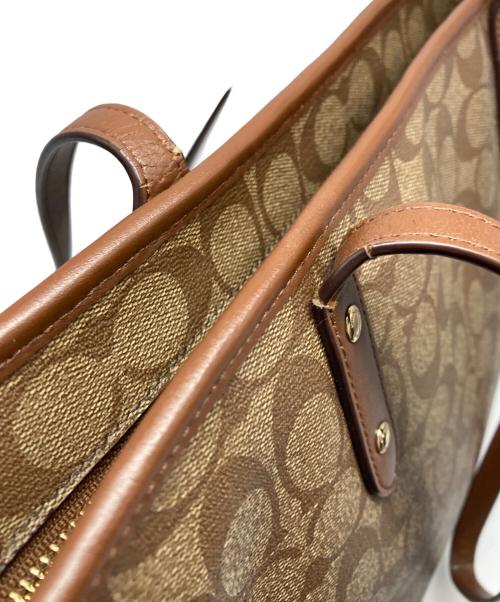 COACH（コーチ）COACH (コーチ) シグネチャー トートバッグの古着・服飾アイテム