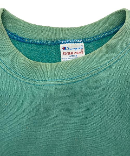 Champion REVERSE WEAVE（チャンピオン リバース ウィーブ）Champion REVERSE WEAVE (チャンピオン リバース ウィーブ) クルーネックスウェット ブルー サイズ:Lの古着・服飾アイテム