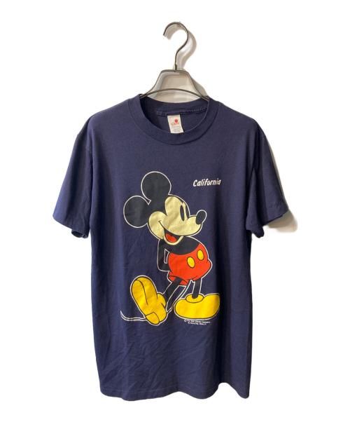 SHERRYS（シェリーズ）SHERRYS (シェリーズ) 90s ミッキーTシャツ ネイビー サイズ:Lの古着・服飾アイテム