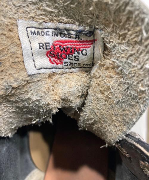 RED WING（レッドウィング）RED WING (レッドウィング) プレーントゥワークブーツ ブラック サイズ:ｻｲｽﾞ不明の古着・服飾アイテム