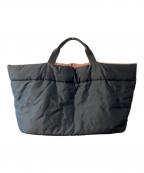 YOHJI YAMAMOTOヨウジヤマモト）の古着「中綿トートバッグ」｜ブラック