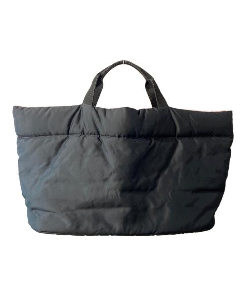 YOHJI YAMAMOTO（ヨウジヤマモト）YOHJI YAMAMOTO (ヨウジヤマモト) 中綿トートバッグ ブラックの古着・服飾アイテム