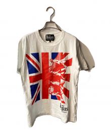 COMME des GARCONS×THE BEATLES（コムデギャルソン×ビートルズ）の古着「ユニオンジャックプリントTee」｜ホワイト