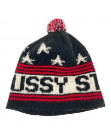 stussy（ステューシー）の古着「ニット帽」｜ブラック