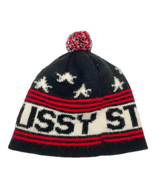 stussy（ステューシー）stussy (ステューシー) ニット帽 ブラックの古着・服飾アイテム