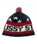 stussy (ステューシー) ニット帽 ブラック：6000円