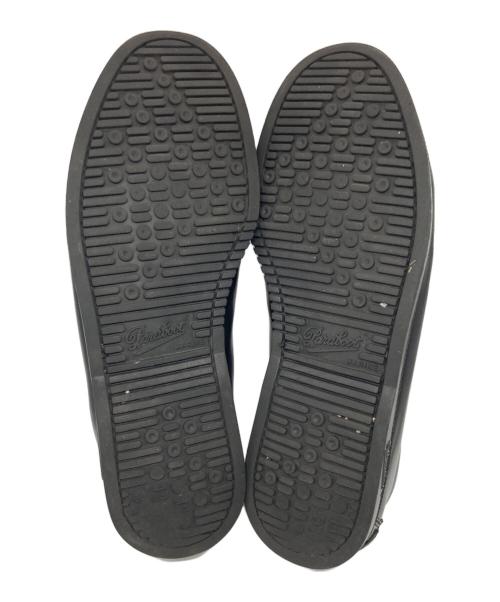 PARABOOT（パラブーツ）PARABOOT (パラブーツ) UNITED ARROWS (ユナイテッドアローズ) CORAUX ビットデッキローファー ブラック サイズ:不明の古着・服飾アイテム