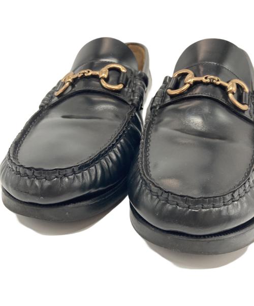 PARABOOT（パラブーツ）PARABOOT (パラブーツ) UNITED ARROWS (ユナイテッドアローズ) CORAUX ビットデッキローファー ブラック サイズ:不明の古着・服飾アイテム