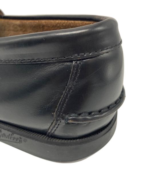 PARABOOT（パラブーツ）PARABOOT (パラブーツ) UNITED ARROWS (ユナイテッドアローズ) CORAUX ビットデッキローファー ブラック サイズ:不明の古着・服飾アイテム