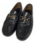 PARABOOT（パラブーツ）の古着「CORAUX ビットデッキローファー」｜ブラック