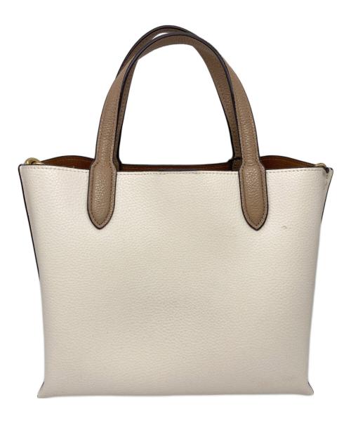COACH（コーチ）COACH (コーチ) ウィロウ トート 24 カラーブロック ベージュの古着・服飾アイテム