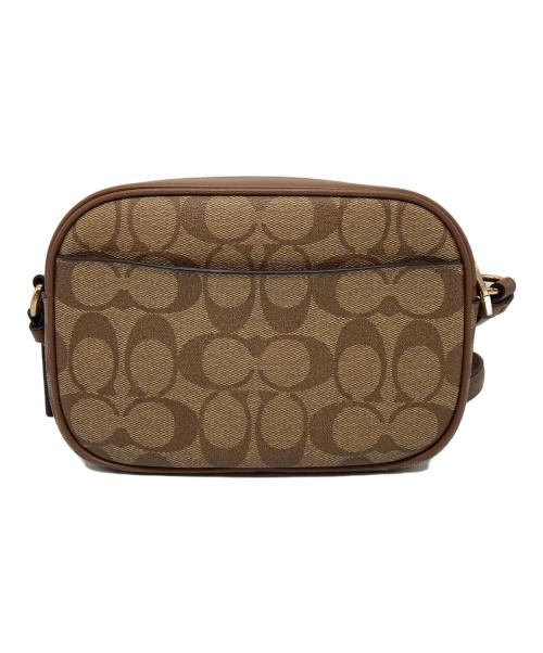 COACH（コーチ）COACH (コーチ) ミニ ジェイミー カメラ バッグ シグネチャー キャンバス ブラウンの古着・服飾アイテム