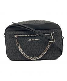 MICHAEL KORS（マイケルコース）の古着「ジェットセットアイテム ショルダーバッグ」｜ブラック