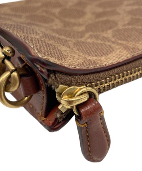COACH（コーチ）COACH (コーチ) ノア ポップアップ メッセンジャー シグネチャー キャンバス ブラウンの古着・服飾アイテム