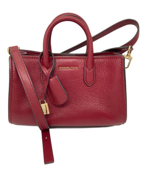 MICHAEL KORS（マイケルコース）MICHAEL KORS (マイケルコース) 2WAYショルダーバッグ レッドの古着・服飾アイテム