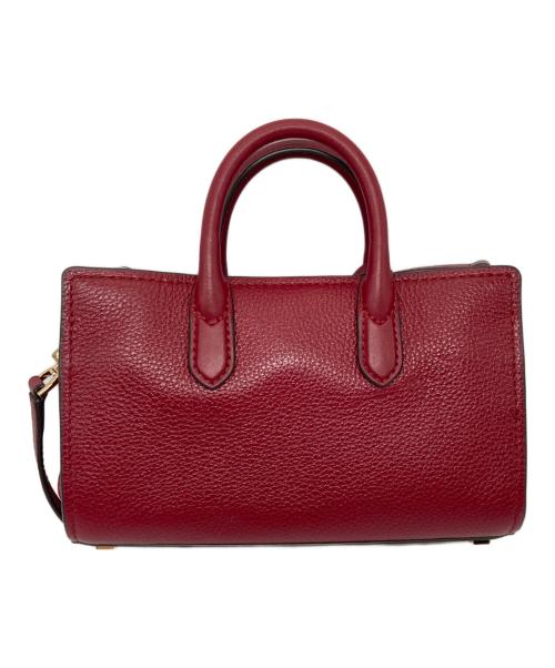 MICHAEL KORS（マイケルコース）MICHAEL KORS (マイケルコース) 2WAYショルダーバッグ レッドの古着・服飾アイテム