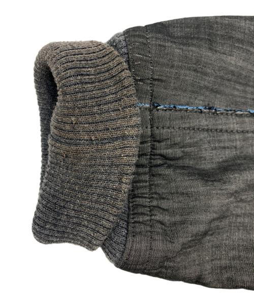 sacai（サカイ）sacai (サカイ) カットオフステンカラーコート グレー×ブルー サイズ:1の古着・服飾アイテム