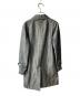 sacai (サカイ) カットオフステンカラーコート グレー×ブルー サイズ:1：9000円