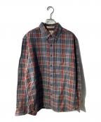 L.L.Beanエルエルビーン）の古着「ボタンダウン フランネルシャツ」｜グレー