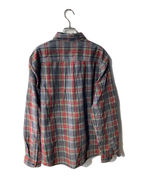 L.L.Bean（エルエルビーン）L.L.Bean (エルエルビーン) ボタンダウン フランネルシャツ グレー サイズ:Mの古着・服飾アイテム
