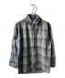PENDLETON（ペンドルトン）の古着「90s ウールチェックシャツ」｜グレー