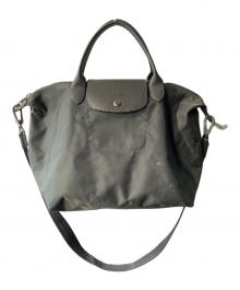 LONGCHAMP（ロンシャン）の古着「ルプリアージュネオ」｜グレー
