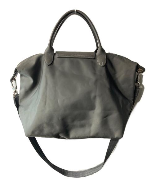 LONGCHAMP（ロンシャン）LONGCHAMP (ロンシャン) ルプリアージュネオ グレーの古着・服飾アイテム