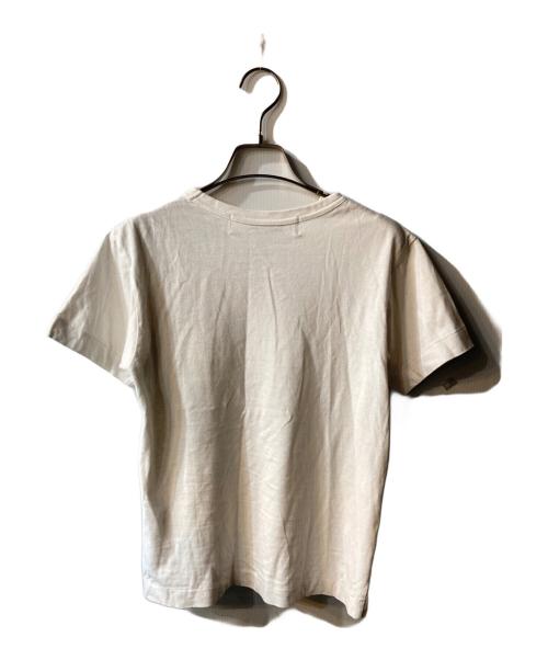 PLAY COMME des GARCONS（プレイコムデギャルソン）PLAY COMME des GARCONS (プレイコムデギャルソン) T-Shirt With Red Emblem ホワイト サイズ:XXSの古着・服飾アイテム