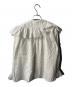 THE SHINZONE (ザ シンゾーン) コットン レースカラー ブラウス/LACE COLLAR BLOUSE ホワイト サイズ:FO：18000円