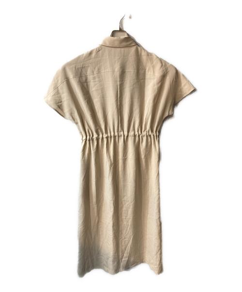 SOEJU（ソージュ）SOEJU (ソージュ) ロングシャツワンピース ベージュ サイズ:Tの古着・服飾アイテム