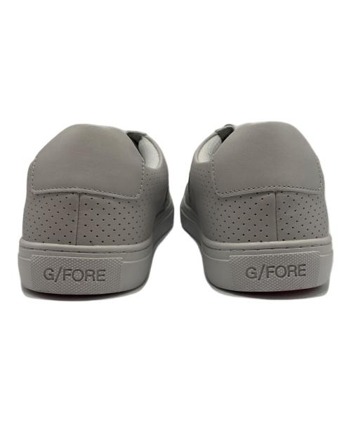 G/FORE（ジーフォア）G/FORE (ジーフォア) PERF DISRUPTOR STREET SHOE ローカットスニーカー グレー サイズ:28cmの古着・服飾アイテム