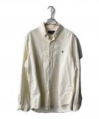 POLO RALPH LAURENポロ・ラルフローレン）の古着「Classic fit コーデュロイシャツ」｜ホワイト