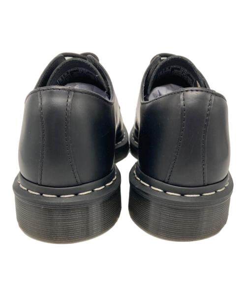 Dr.Martens（ドクターマーチン）Dr.Martens (ドクターマーチン) 1461 ホワイトステッチ 3ホールシューズ ブラック サイズ:US10の古着・服飾アイテム
