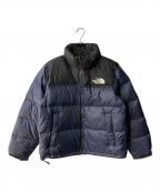 THE NORTH FACEザ ノース フェイス）の古着「ショートヌプシジャケット」｜ネイビー