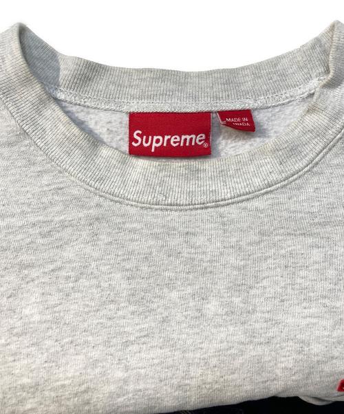 SUPREME（シュプリーム）SUPREME (シュプリーム) Small Box Crew グレー サイズ:Mの古着・服飾アイテム