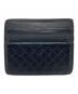 BOTTEGA VENETA (ボッテガベネタ) イントレチャートレザーカードケース ブラック：6000円