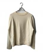THE RERACSザ リラクス）の古着「RAGLAN CREW NECK PULLOVER KNIT　ラグランクルーネックプルオーバーニット」｜アイボリー