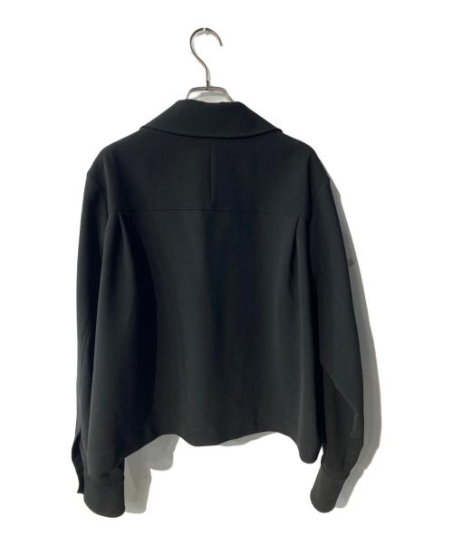 CULLNI（クルニ）CULLNI (クルニ) Stretch Double Cloth Big Pocket Shirt Jacket ブラック サイズ:1の古着・服飾アイテム