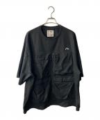 CMF OUTDOOR GARMENTコンフィーアウトドアガーメント）の古着「GUIDE SLOW DRY TEE S/S」｜ブラック