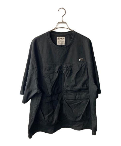CMF OUTDOOR GARMENT（コンフィーアウトドアガーメント）CMF OUTDOOR GARMENT (コンフィーアウトドアガーメント) GUIDE SLOW DRY TEE S/S ブラック サイズ:XLの古着・服飾アイテム