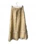 willfully (ウィルフリー) tulle circle motif flare SK ベージュ サイズ:FREE：5000円