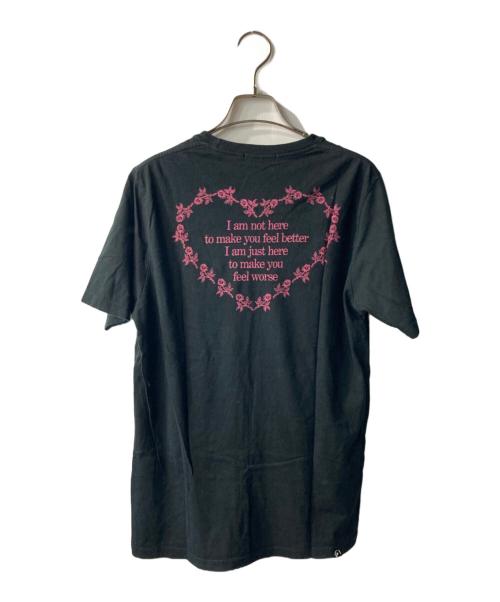 Hysteric Glamour（ヒステリックグラマー）Hysteric Glamour (ヒステリックグラマー) COURTNEY LOVE プリントTシャツ ブラック サイズ:Mの古着・服飾アイテム