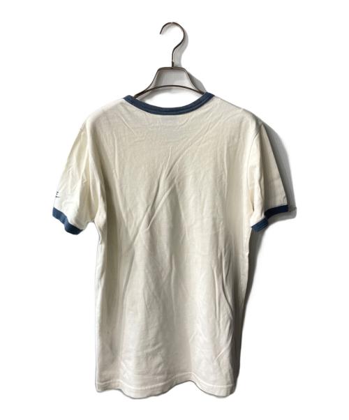 NIKE（ナイキ）NIKE (ナイキ) 00sゴツナイキ リンガーTee ホワイト サイズ:Mの古着・服飾アイテム