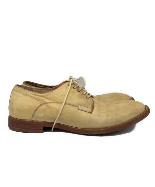 OFFICINE CREATIVE（オフィチーネクリエイティブ）OFFICINE CREATIVE (オフィチーネクリエイティブ) プレーントゥシューズ ベージュ サイズ:41の古着・服飾アイテム
